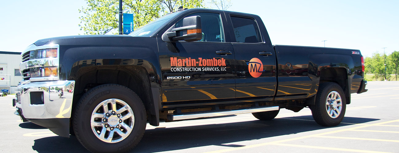 MZ Construction Services Vehicle